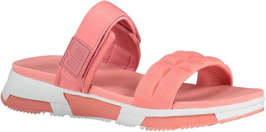 FitFlop Haylie Quilted Cube Slippers Roze Vrouw