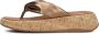 FITFLOP Teenslippers Dames Hn3 Maat: 36 Materiaal: Leer Kleur: Brons - Thumbnail 2