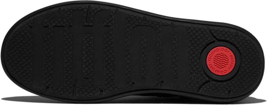 FitFlop IQ-Comff Suede Zip Ankle Boots ZWART