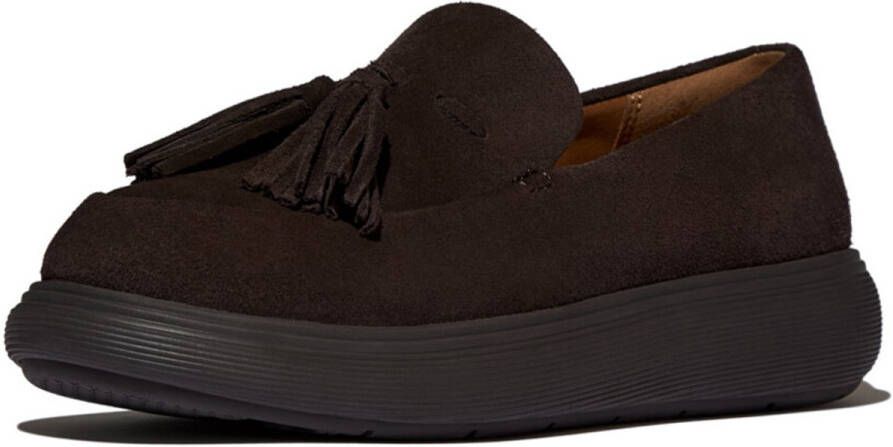 FitFlop IQ-Comff Tassel Suede Loafers BRUIN
