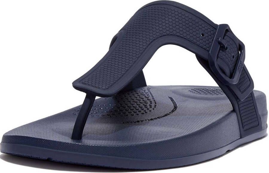 FitFlop Iqushion Adjustable Ff Slippers Blauw Vrouw