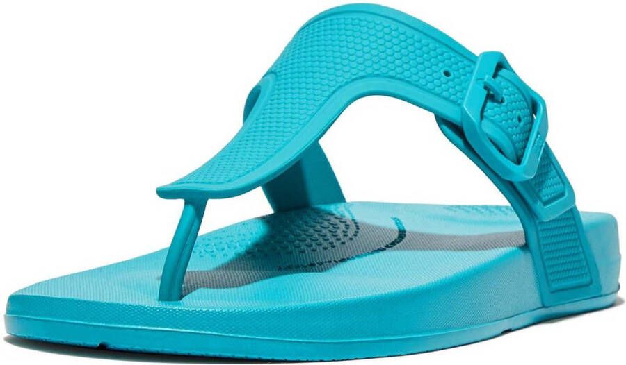 FitFlop Iqushion Adjustable Ff Slippers Blauw Vrouw
