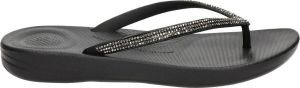 Fit Flop Iqushion sparkle TPU R08 001 all black Zwart