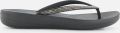 FITFLOP Teenslippers Dames Iqushion Sparkle Rubber Zwart - Zwart