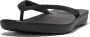 FitFlop ™ IQUSHION ERGONOMIC FLIP FLOPS Zwart - Thumbnail 1