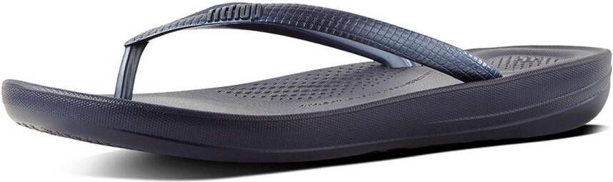 FitFlop IQushion Ergonomic Teenslippers Dames Navy