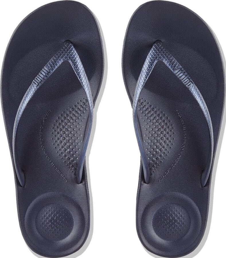 Fitflop Teenslippers IQushion sleehak zomerschoen slipper in smalle vorm