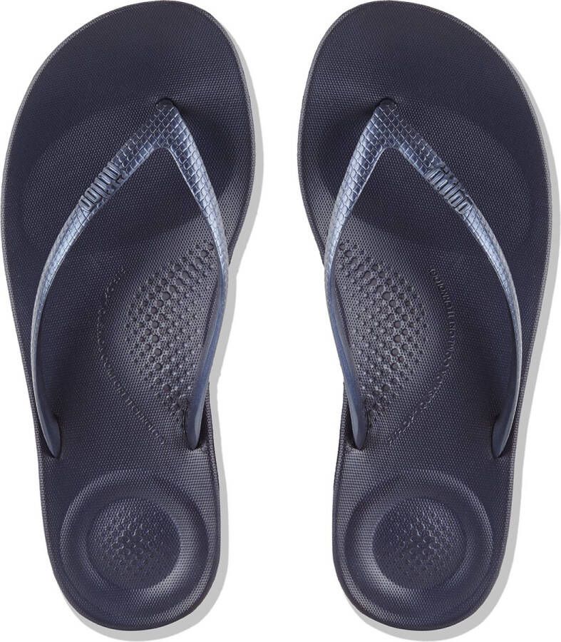 Fitflop Teenslippers IQushion sleehak zomerschoen slipper in smalle vorm