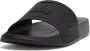 FitFlop Iqushion Pool Slide Sandalen zwart Rubber - Thumbnail 1