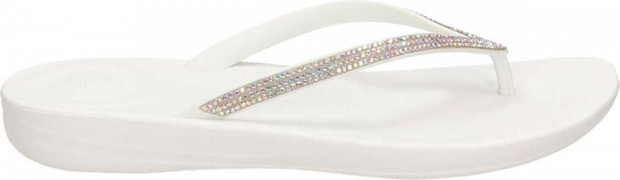 FitFlop Iqushion Sparkle dames slipper Wit