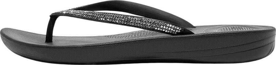 FITFLOP Teenslippers Dames Iqushion Sparkle Maat: 36 Materiaal: Rubber Kleur: Zwart - Foto 7