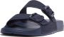 FitFlop Iqushion Two-bar Buckle Slides Blauw Vrouw - Thumbnail 1