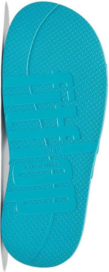 FitFlop Iqushion Two-bar Buckle Slides Blauw Vrouw