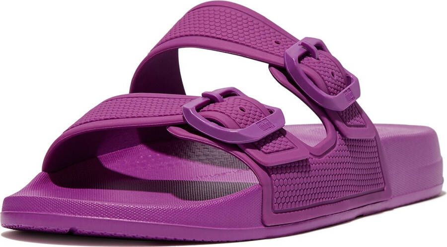 FitFlop Iqushion Two-Bar Buckle Slides PAARS