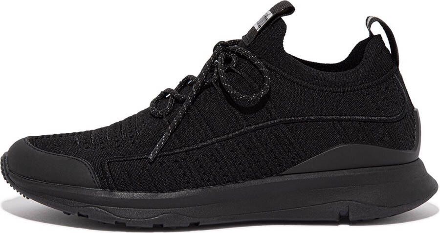 FitFlop Lage Sneakers VITAMIN FF KNIT SPORTS TRAINERS ALL BLACK