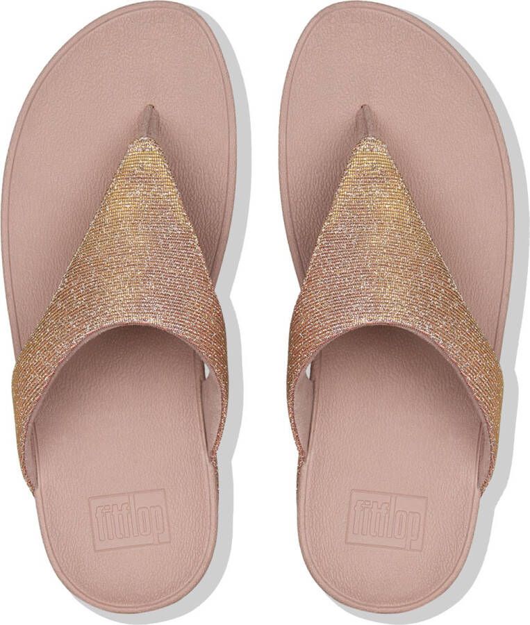 FitFlop Lottie Glitzy Toe Post ROZE