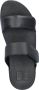 FitFlop Slipper Lulu Adjustable Leather Slides Zwart - Thumbnail 1