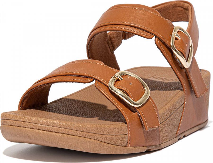 FitFlop Lulu Adjustable Sandal Leather BRUIN