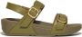 FitFlop Lulu Adjustable Sandal Leather GROEN - Thumbnail 1