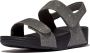 FitFlop Lulu Adjustable Shimmerlux Back-Strap Sandals GRIJS - Thumbnail 1