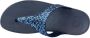 FitFlop Lulu Crystal Mix dames slipper Donkerblauw - Thumbnail 3