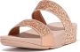 FitFlop Lulu Glitter Slides Slippers ROZE Dames - Thumbnail 1
