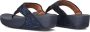 FITFLOP Teenslippers Dames Lulu Glitter Toe-post Maat: 42 Materiaal: Leer Kleur: Blauw - Thumbnail 3