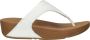 Fitflop Dianets LULU LEATHER TOEPOST pool slides pantoffel badeschoen met sleehak - Thumbnail 3