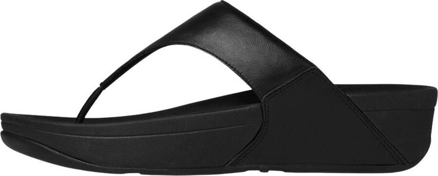Fitflop Dianets LULU LEATHER TOEPOST pool slides pantoffel badeschoen met sleehak - Foto 12