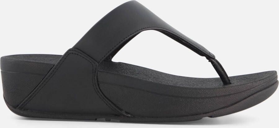 Fitflop Dianets LULU LEATHER TOEPOST pool slides pantoffel badeschoen met sleehak - Foto 8
