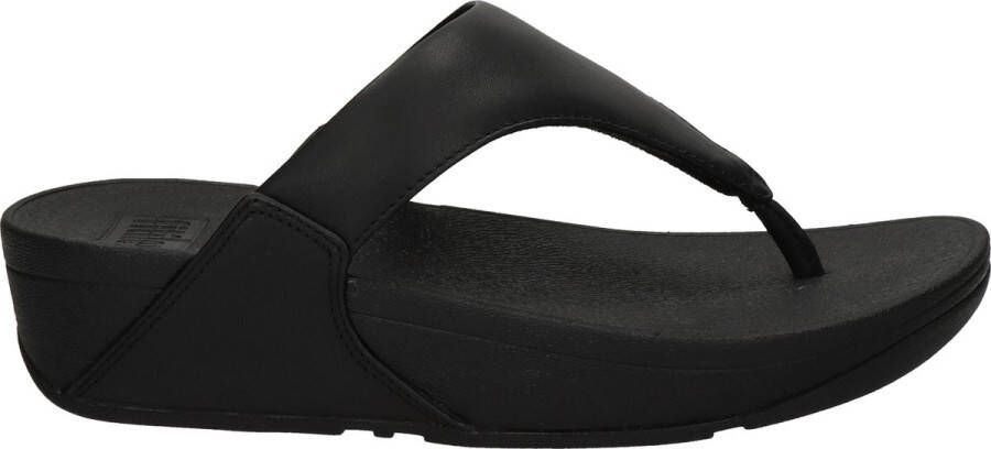Fitflop Dianets LULU LEATHER TOEPOST pool slides pantoffel badeschoen met sleehak - Foto 9