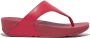 FitFlop FlitFlop Lulu Leather dames slipper Rood - Thumbnail 1