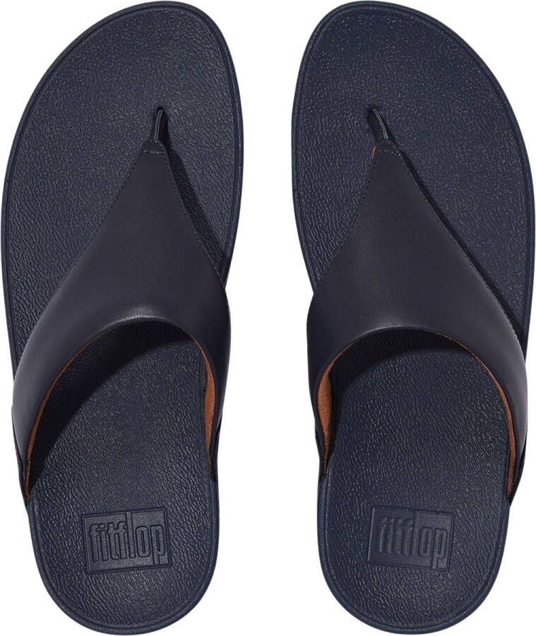 FitFlop Leder Microwobbleboard-zool technologie BLAUW - Foto 2
