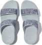 Fitflop Slippers LULU Badslipper slides sandaal met glitter - Thumbnail 1