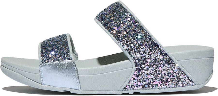 Fitflop Slippers LULU Badslipper slides sandaal met glitter
