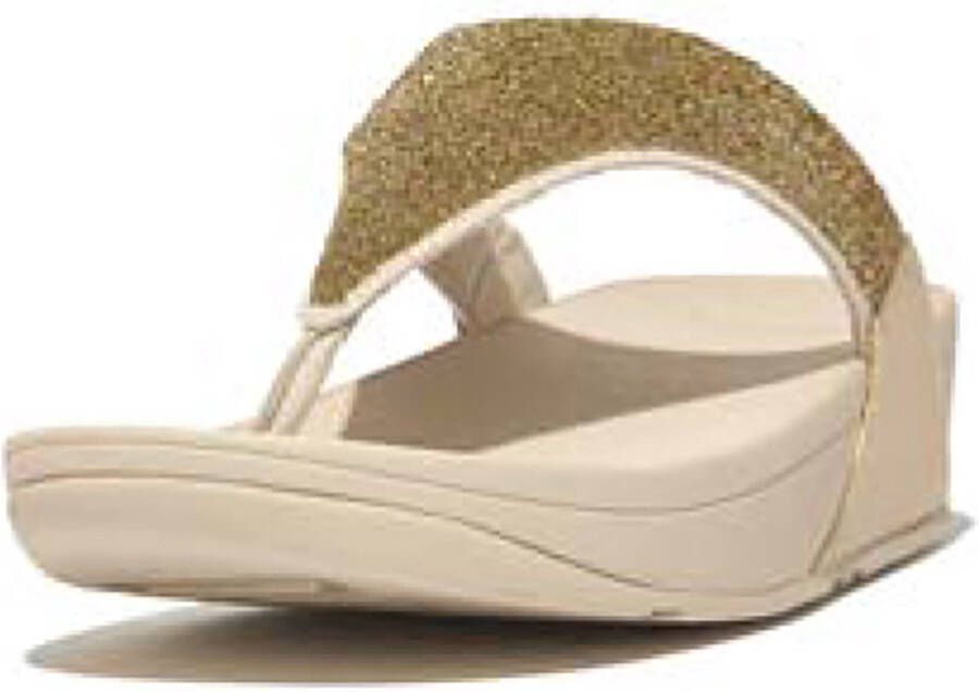 FitFlop Lulu Opul Toe-Post Sandals GOUD
