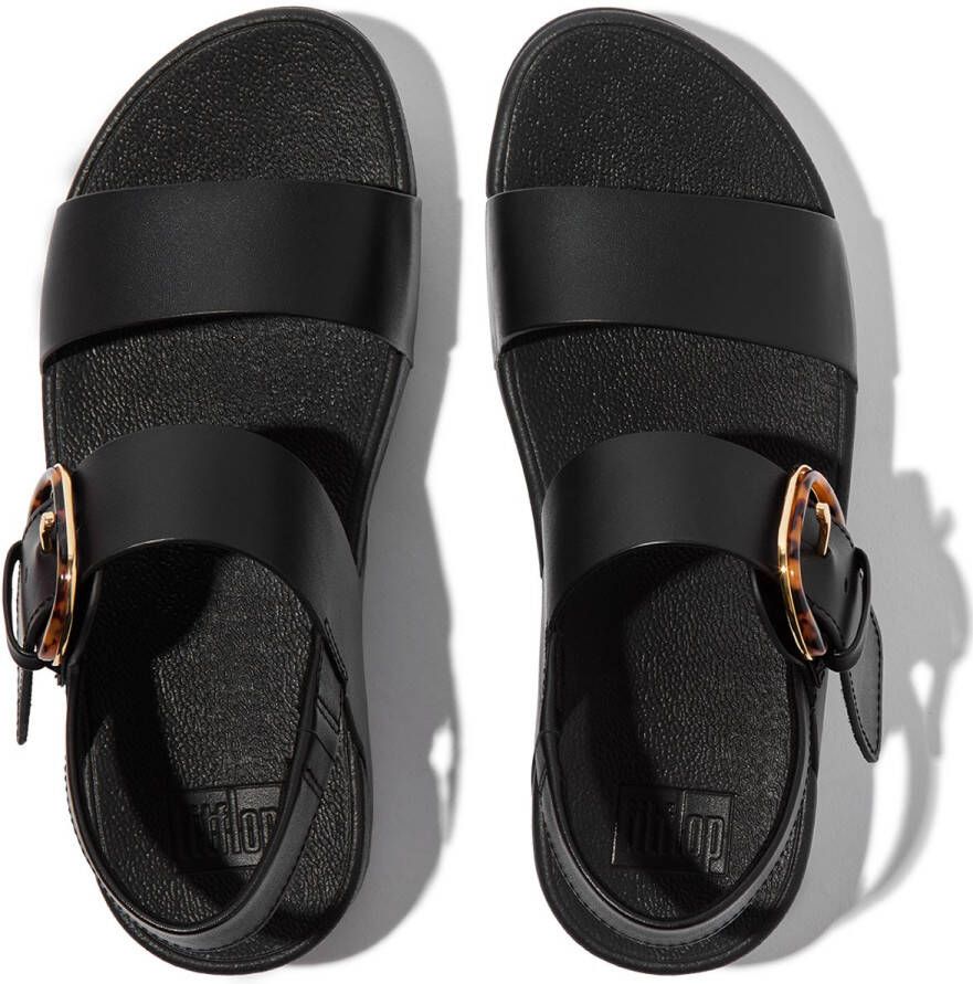 FitFlop Lulu Resin Buckle Back Strap Sandalen Vrouw