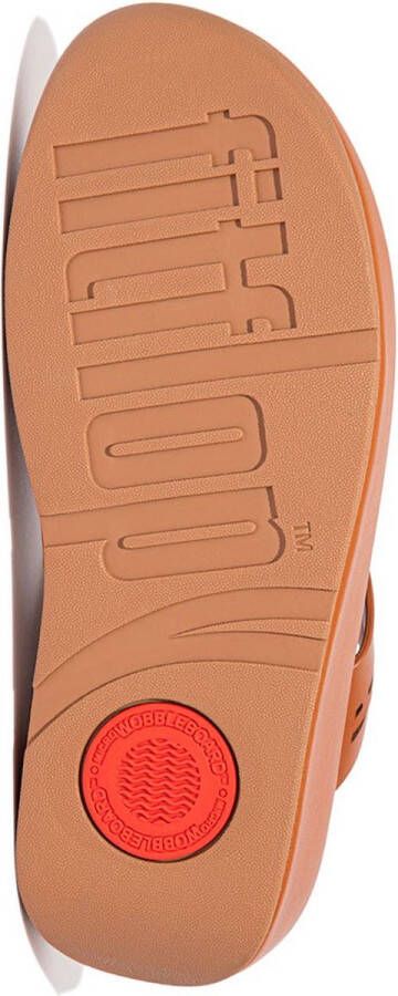 FitFlop Lulu Sleek Toe Post Geo Laser BRUIN