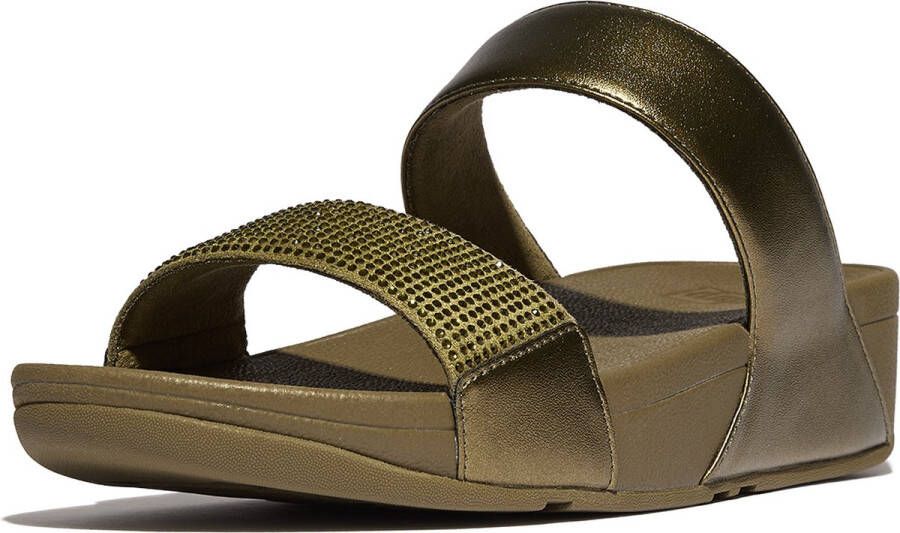 FitFlop Lulu Slide Hotfix GROEN
