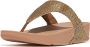 FitFlop Lulu Toe Post Glitterball GOUD - Thumbnail 2