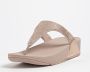 FitFlop Lulu Toepost Slippers Hotfix BLAUW - Thumbnail 3