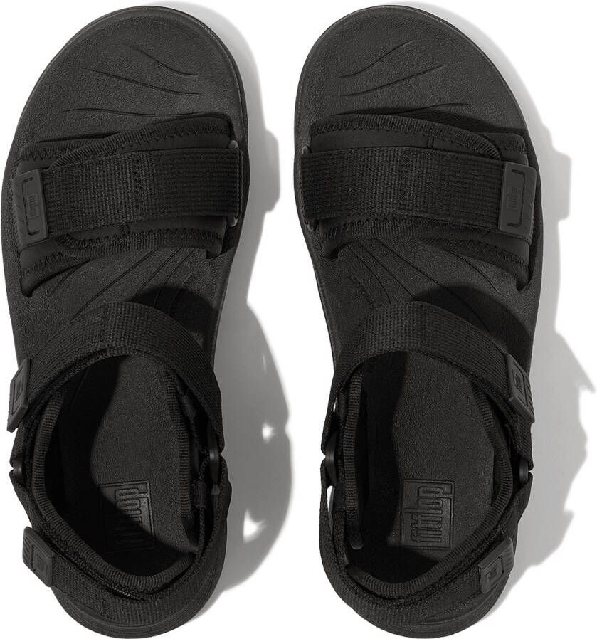 FitFlop Neo-D-Hyker (Xt) W Resistant Adj. Outdoor Sandals ZWART