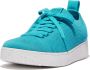 FitFlop Rally 01 Sneakers blauw Textiel - Thumbnail 1