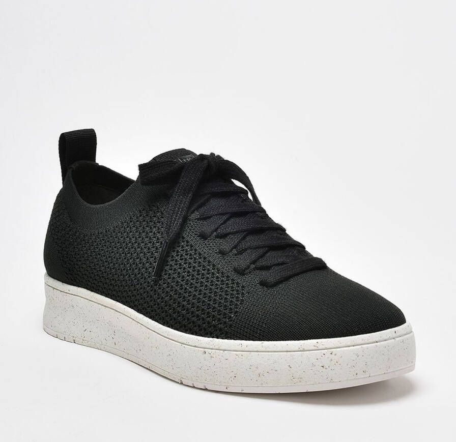 FitFlop Rally E01 Sneaker Knit ZWART