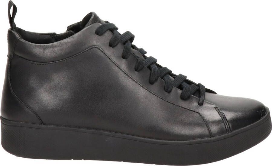 FitFlop schoenen Rally High Top Sneaker Leather All Black