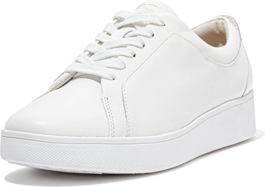 FitFlop ™ Sneakers Dames Lage sneakers Damesschoenen Leer Rally Tennis Wit - Foto 6
