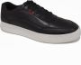 FitFlop ™ Mannen Leren Lage sneakers Herenschoenen Rally Leather Zwart - Thumbnail 1