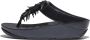 FitFlop Rumba Beaded Metallic Toe-post Slippers Zwart Vrouw - Thumbnail 3