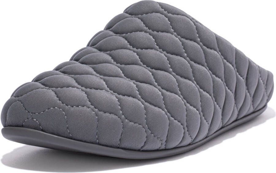 FitFlop Shove Slipper Cosy Pantoffels Sloffen GRIJS