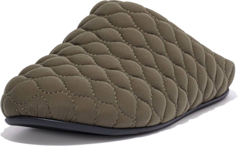 FitFlop ™ Shove Slipper Cosy Pantoffels Sloffen Military Olive